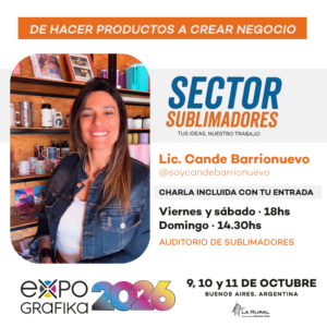 De hacer productos a crear negocio - Lic. Cande Barrionuevo